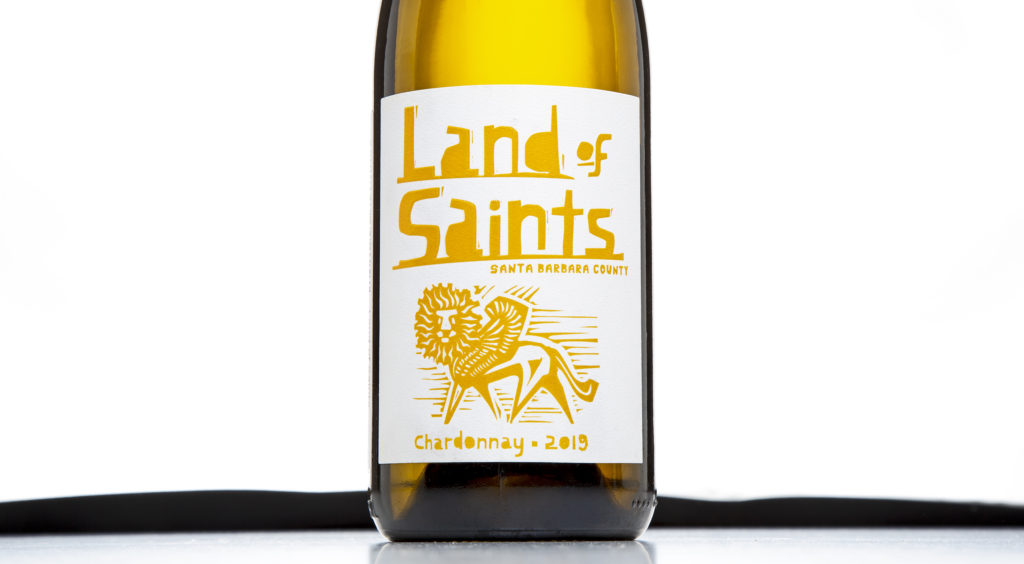 Land of Saints Chardonnay 2019 Mat og