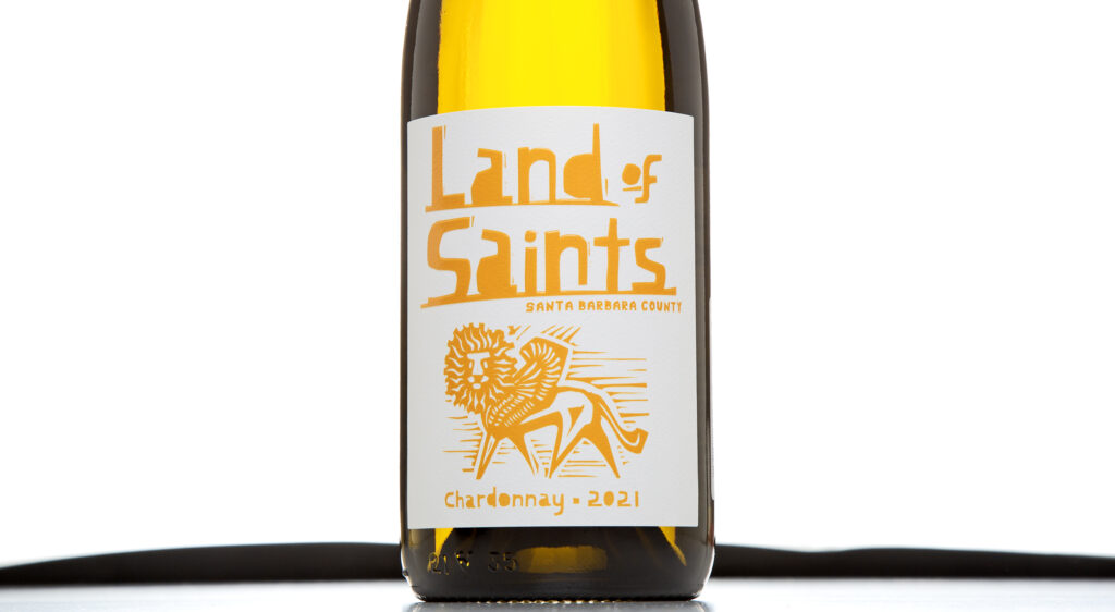 Land of Saints Chardonnay 2021 Mat og